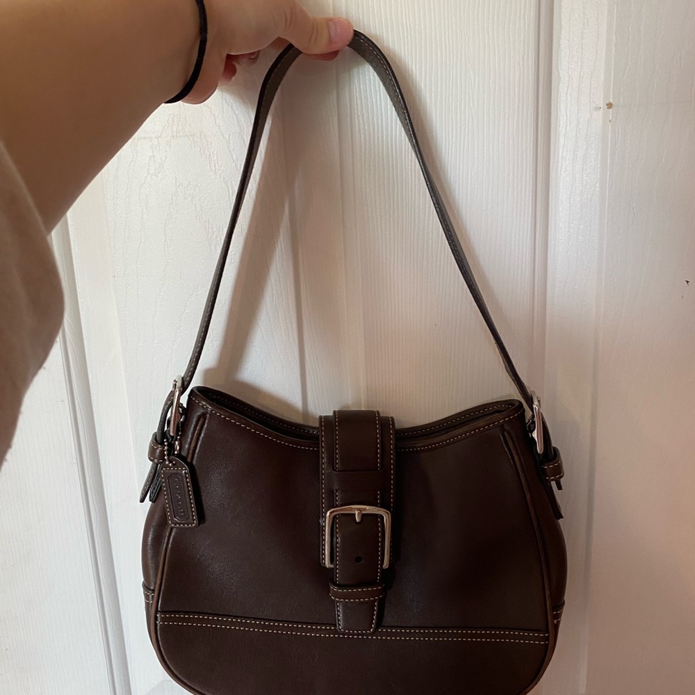 Coach brown purse